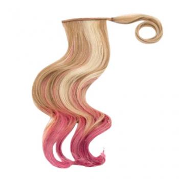 HAIRDO Pferdeschwanz Ginger Blonde / Pink